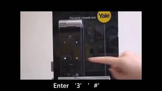 [CRG] YALE digital door lock YMF40 – CH 11b Deleting one time pin code advanced mode