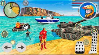 Iron Rope Hero Vice Town City Crime Simulator - Android Gameplay screenshot 4
