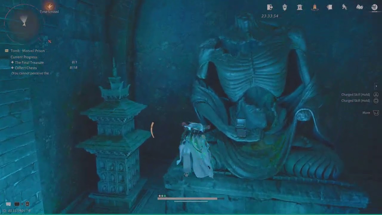 Tomb - Mistveil Prison: Pt.3 (10/18 Chests Collected) - Divine Dungeon | WWM PS5