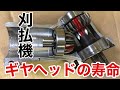 ココが違う!刈払機のギヤヘッドの寿命。