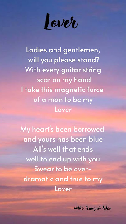 Lover Song Lyrics |#lover#taylorswift#lyrics#short#short#viralvideo#youtubeshorts#trending#shorts