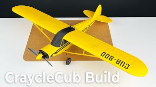 How To Build The Craycle Cub V2 Pa-18 Piper Cub 800Mm Fpv Trainer Plane