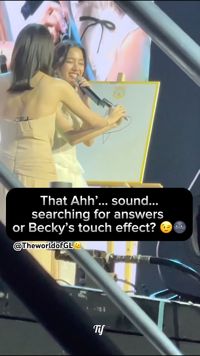 Freen reacts when Becky holds her hand? 😉#srchafreen #freenbeck #beckyarmstrong #fyp #taipei