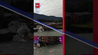 Watch: House Collapses Into River In Alaska
