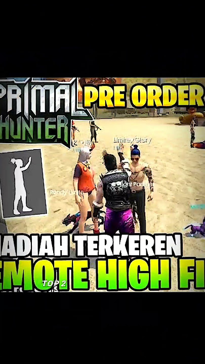 3 EMOTE TERLANGKA di FreeFire