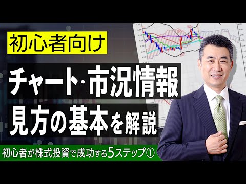チャートや市況情報の基本的な見方を解説します！【初心者が株式投資で成功する5step vol.01】