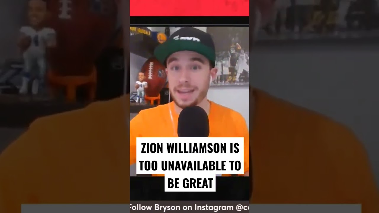 Zion doesn't play enough to be considered GREAT #nba #nbanews #zionwilliamson #neworleanspelicans