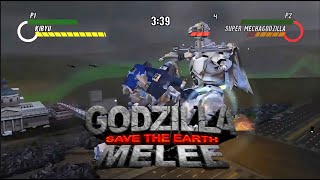 Godzilla Save The Earth: Melee Multiplayer Super Mechagodzilla VS Kiryu!!!