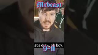 Mrbeast draws 911 #mrbeast #memes