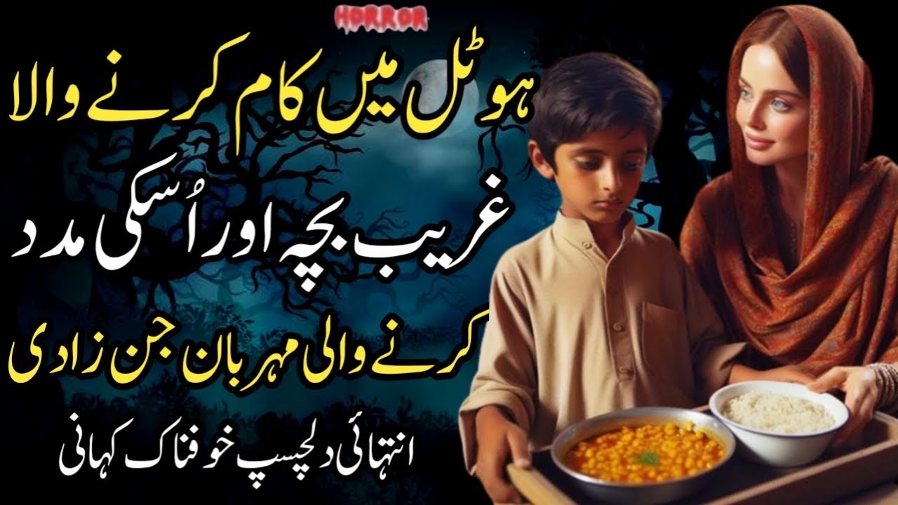 Hotel Mein Kam Krny Wala Ghareeb Bacha Aur Uski Madad Karny Wali Mehrban Jinzadi
