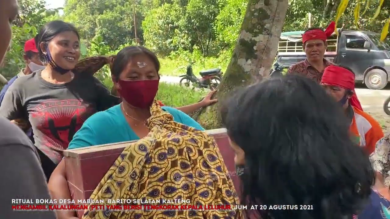 Part 3 || PENGAMBILAN TENGKORAK KEPALA LELUHUR - Ritual BOKAS Adat Dayak. Desa Mabuan - Kalteng