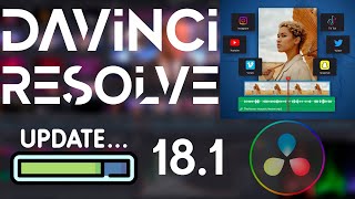Davinci Resolve 18.1 Мощное обновление Davinci Resolve 18.1 Мощное обновление