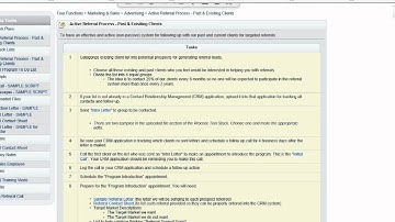 The Active Referral System