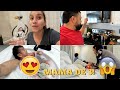 LOS PRIMEROS DÍAS CON UN RECIÉN NACIDO😱👶 + BAÑANDO AL BEBÉ🛁  |NuestraFamiliaTV