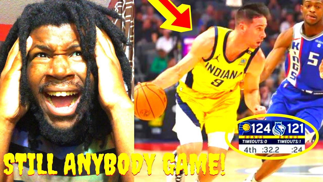 KINGS VS PACERS REACTION 2024 INDIANA PACERS VS SACRAMENTO KINGS