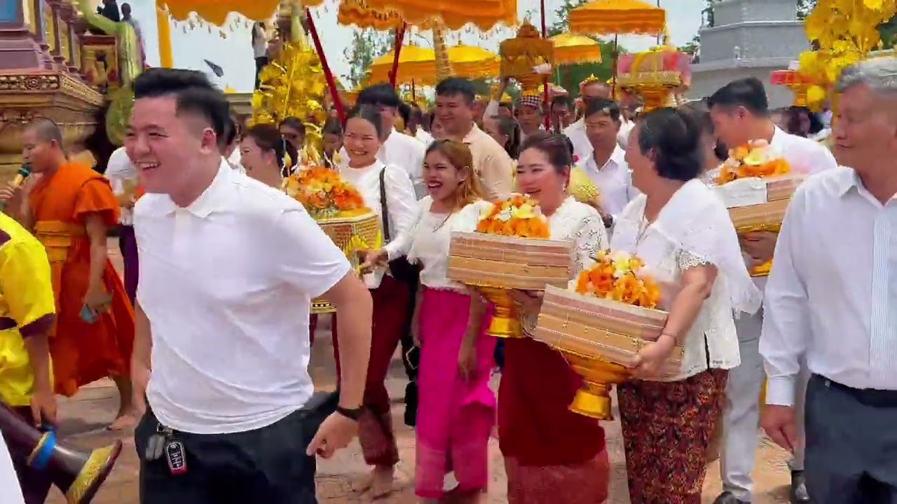 បុណ្យកឋិនទាន វត្តមឿងចារ្យ ខេត្តតាកែវ ២៥/១០/២០២៥ 