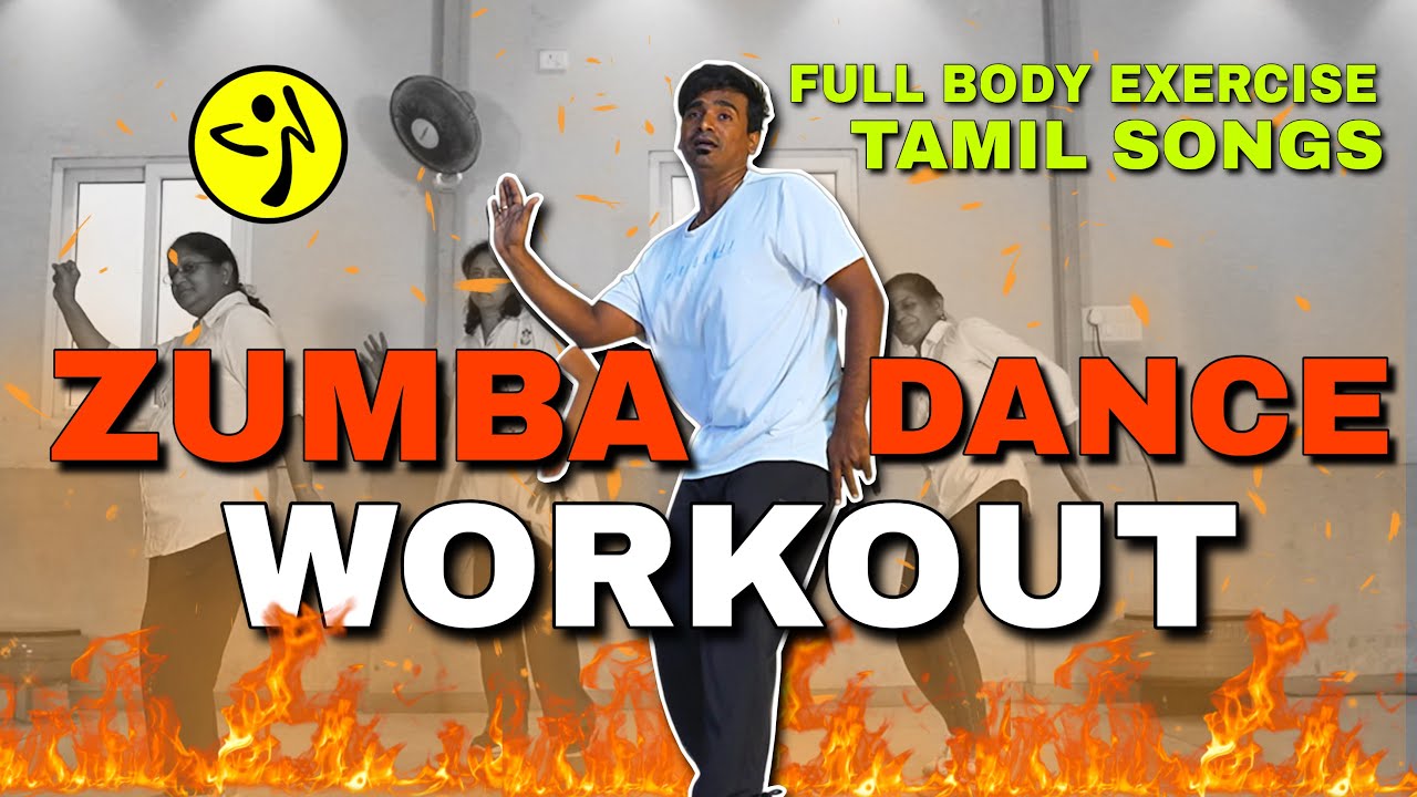 Zumba dance workout for beginners easy weight loss Tamil songs 