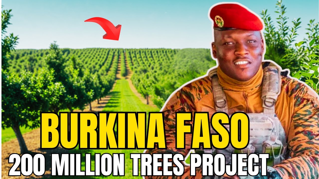 Ibrahim Traoré Launches 20 Million Tree Campaign to Reclaim Burkina Future  with Medicinal Forests