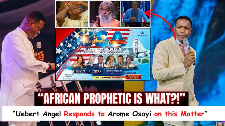 Prophet Uebert Angel Responds to Apostle Arome Osayi’s Remark on African Prophets in the USA