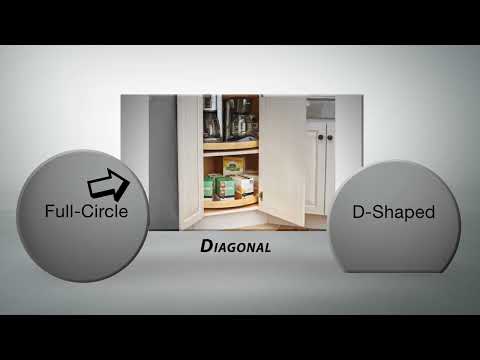 How to measure your Lazy Susan - video from Rev-A-Shelf