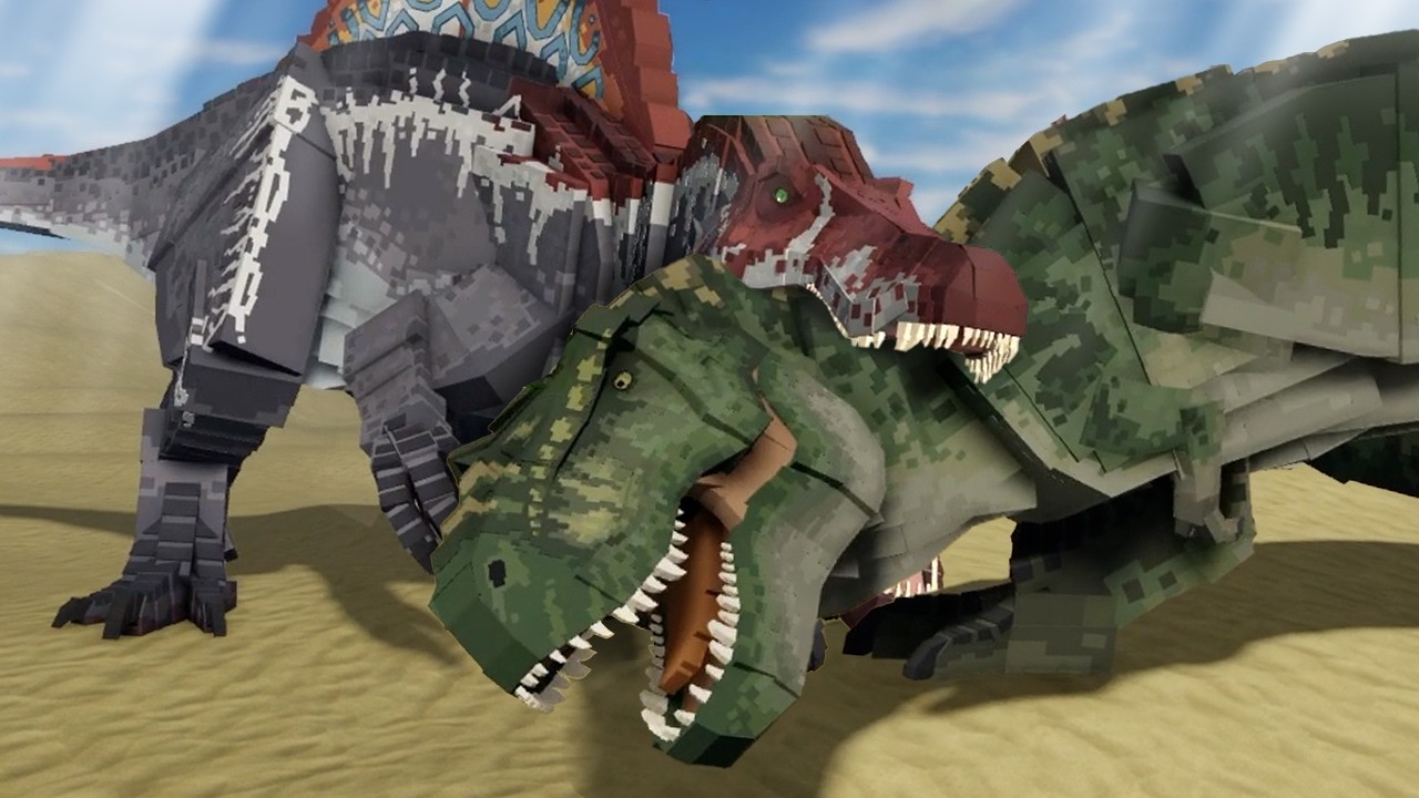 Playing As The *NEW* Spinosaurus! - Roblox