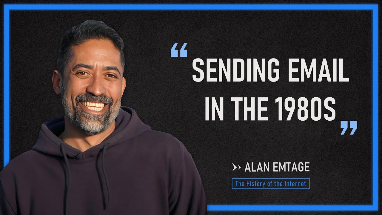 Alan Emtage – Sending Email in the 1980s