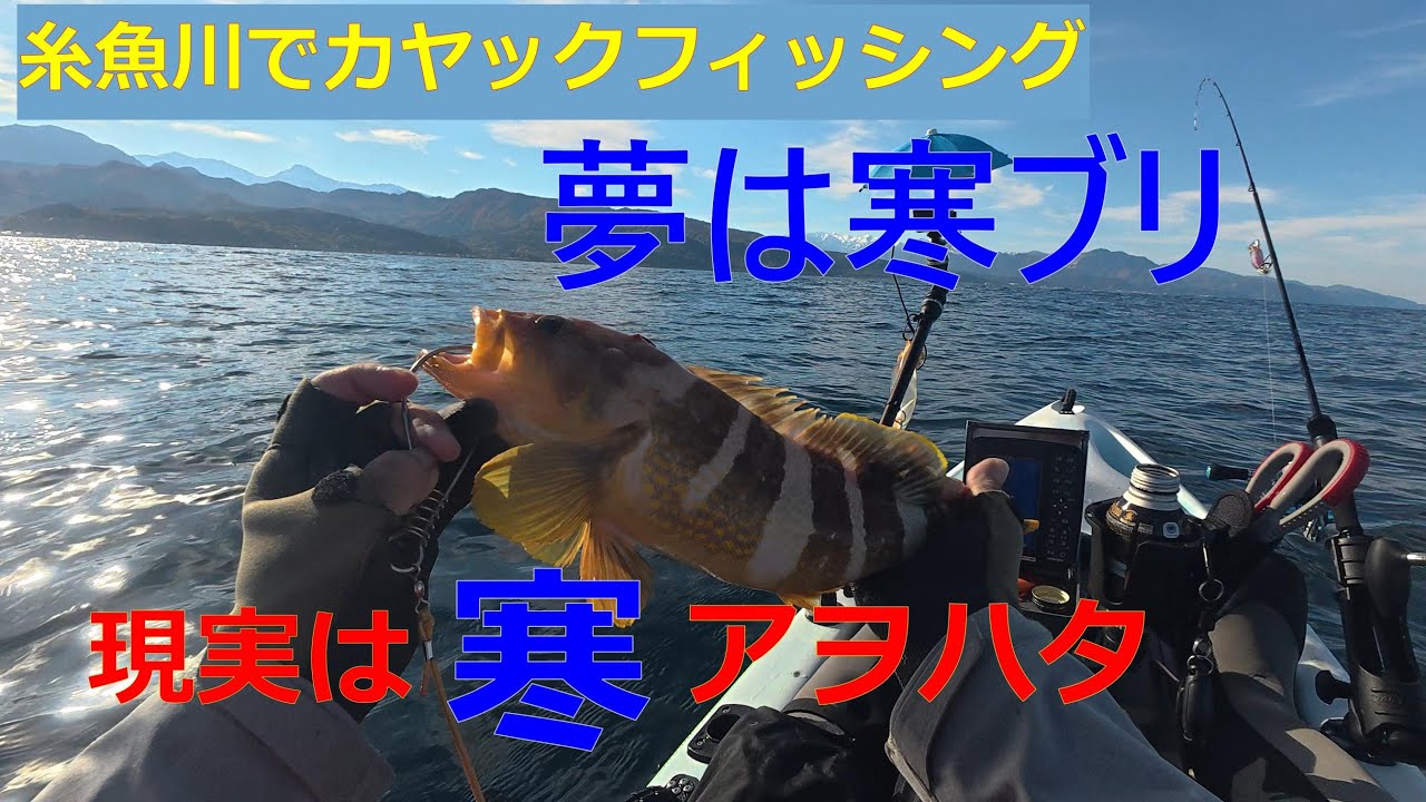 11月中旬　糸魚川沖　寒ブリ狙い