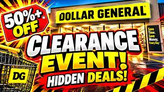 Dollar General CLEARANCE EVENT! 50%+ OFF Hidden Deals Sept. 18–20 👀