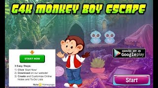 G4K Monkey Boy Escape Walkthrough [Games4King]