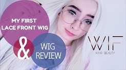 MY FIRST LACE FRONT WIG & REVIEW  ❤ WIF hair and beauty  ❤ My Name Is Niina