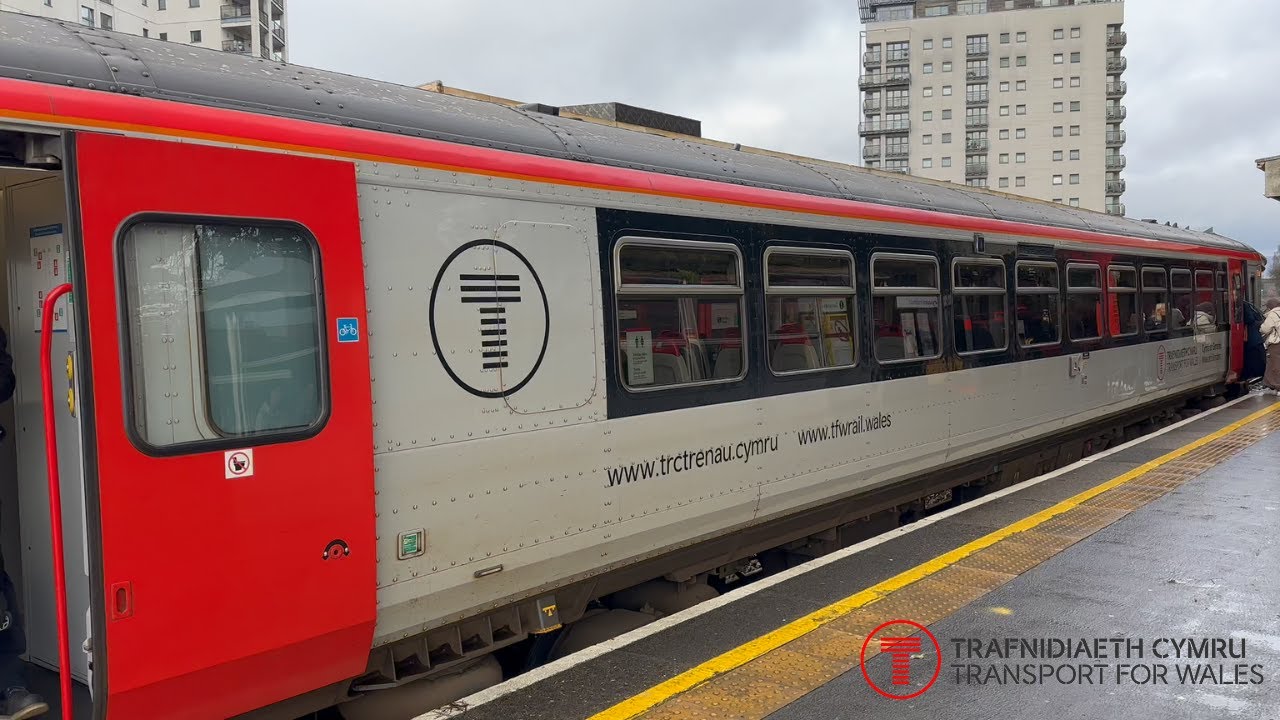 Cardiff Bay to Cardiff Queen Street Transport for Wales 4K YouTube