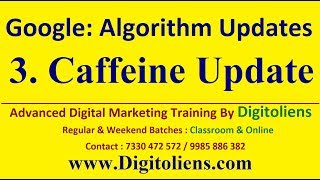 Google Algorithm Updates in 2018 | Caffeine Update