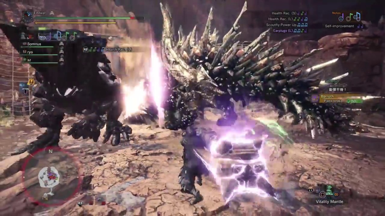 Monster Hunter: World - Showdown: The Muck and the Maul - Tempered Barroth + Radobaan(Impact Mantle)