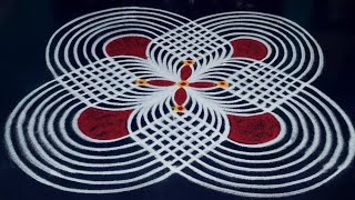 Traditional padi kolam design 🌺 Easy &amp; Simple rangoli design 