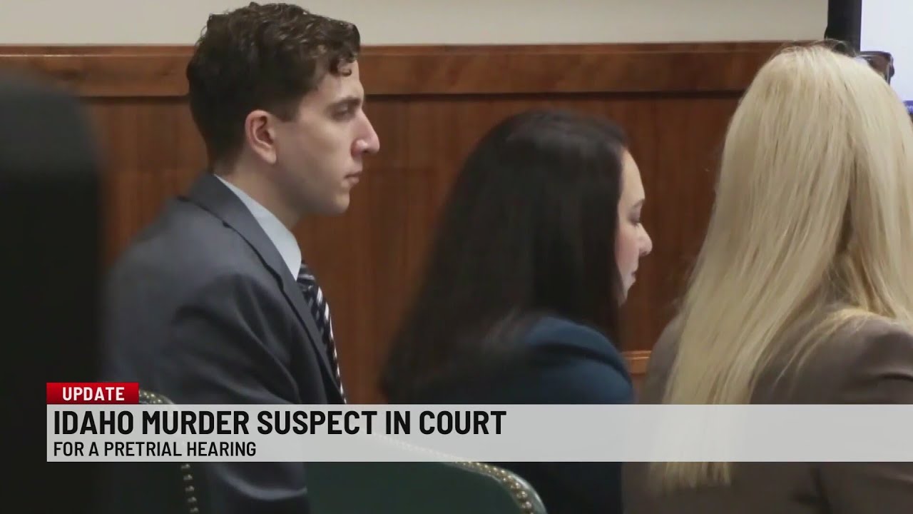Idaho murder suspect appears in pretrial hearing - YouTube