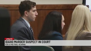 Idaho murder suspect appears in pretrial hearing