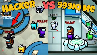 Among Us Fastest Imposter Win | Hacker vs VoLLeY 999 IQ | Full Imposter Gameplay | No Commentary