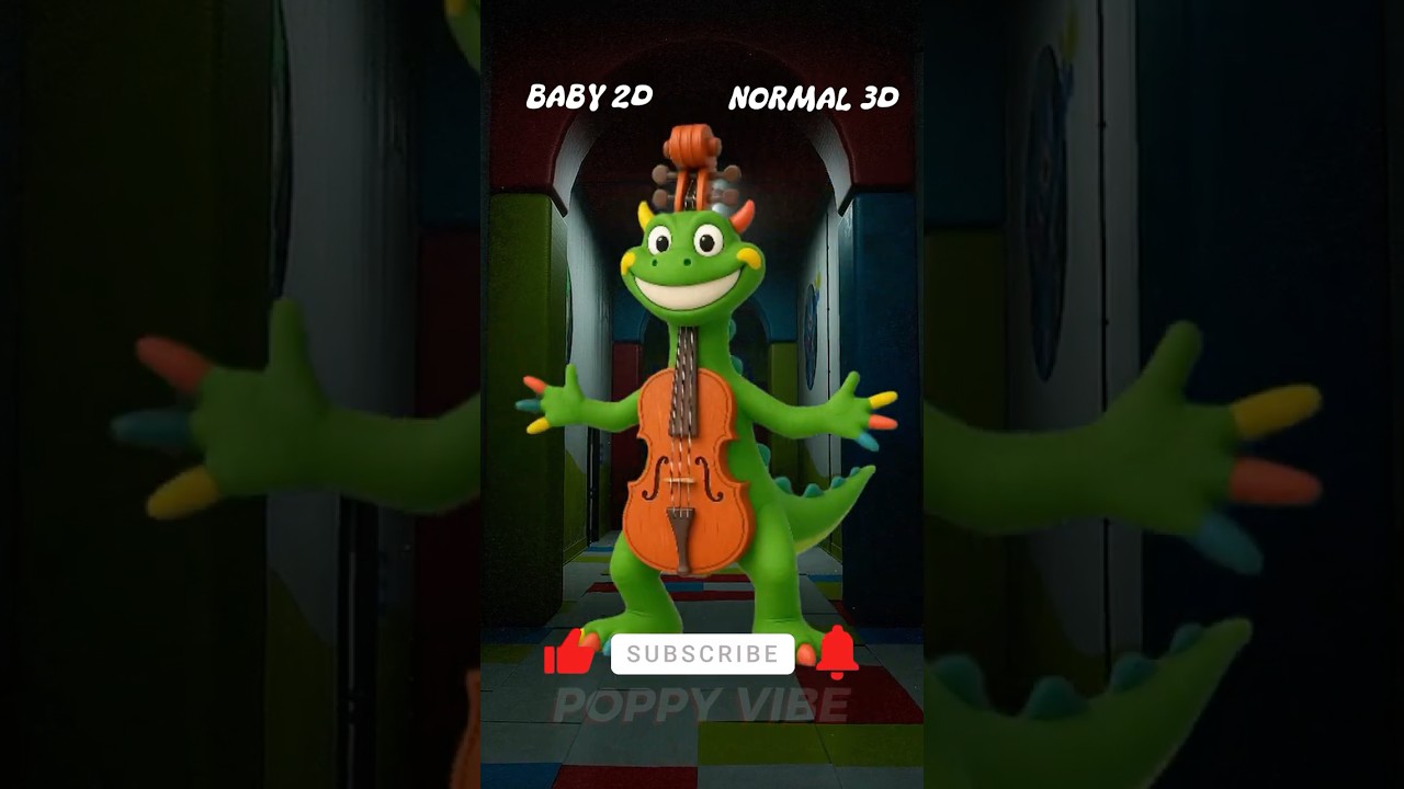 More NEW!!! Babys Poppy Playtime 5 | Baby2D | Normal3D | Evolution 