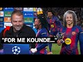 Hansi Flick Surprises Koundé With Reaction To His Outstanding Performance Barcelona 2 1 Frankfurt