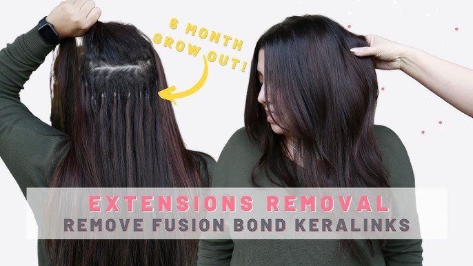 Applying ktip extensions part 2 #atlantahairstylist #hairextensionspec, Extension Hairs