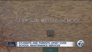Students & parents upset over school maintenance services