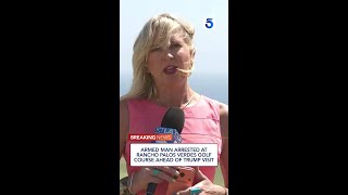 Armed man arrested at Rancho Palos Verdes golf course ahead of Trump visit