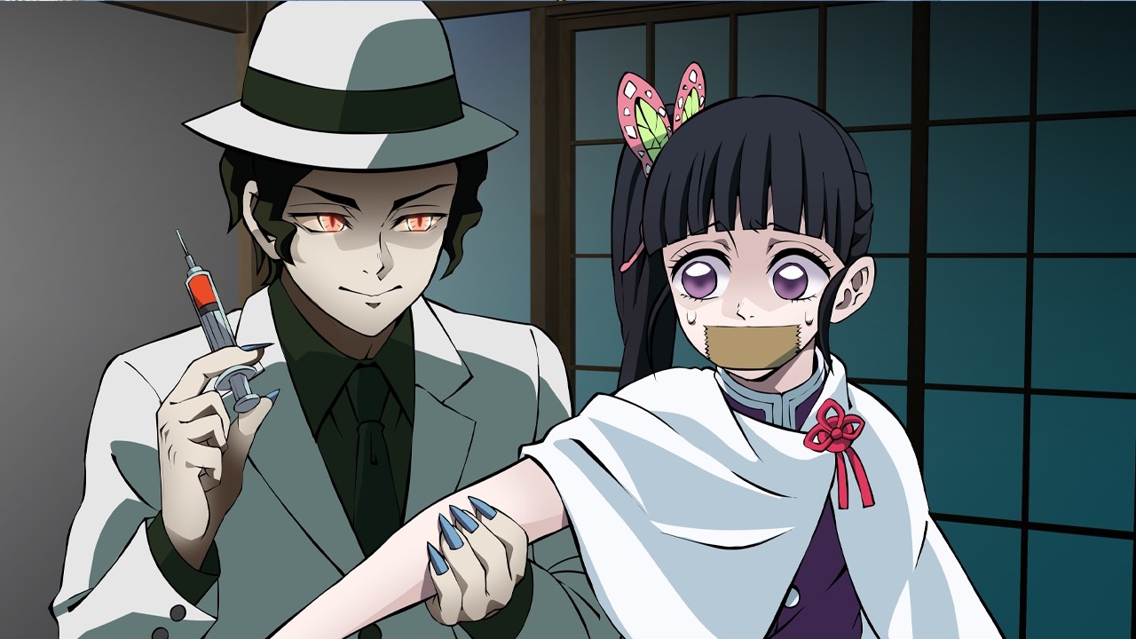 もしもカナヲと禰豆子が誘拐されて人体実験の被害にあったら？【キメツ学園】