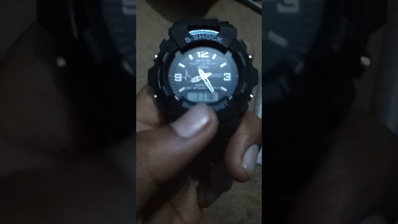 S-shock watch features - YouTube