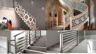Top 5o+ New  Modern CNC Stair Railing Design Ideas 2025  | best steel railing design |