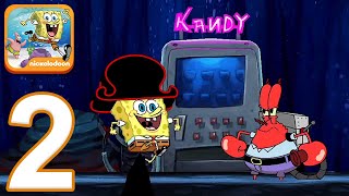 SpongeBob: Patty Pursuit - Gameplay Walkthrough Part 2 - Glove World and Rock Bottom (iOS)