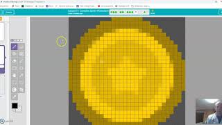 Code.org Lesson 17 Complex Sprite Movements Part 5 Wealth