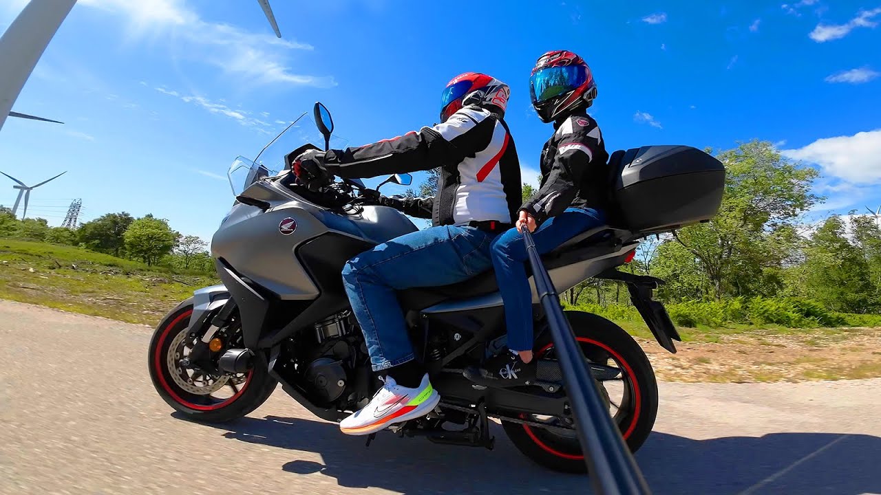 Honda NT1100 Lousã mountain ride for two  🏔️🏍️ 4K UltraHD