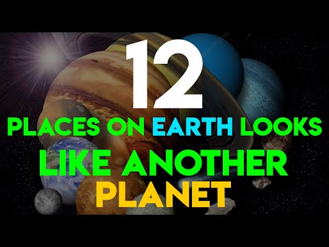 Video: Like on another planet: 12 amazing places on Earth