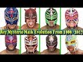 WWE Rey Mysterio (Giant killer) Mask Evolution From 1989 To 2017